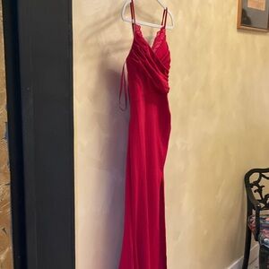 Fashion Nova Red Maxi Dress